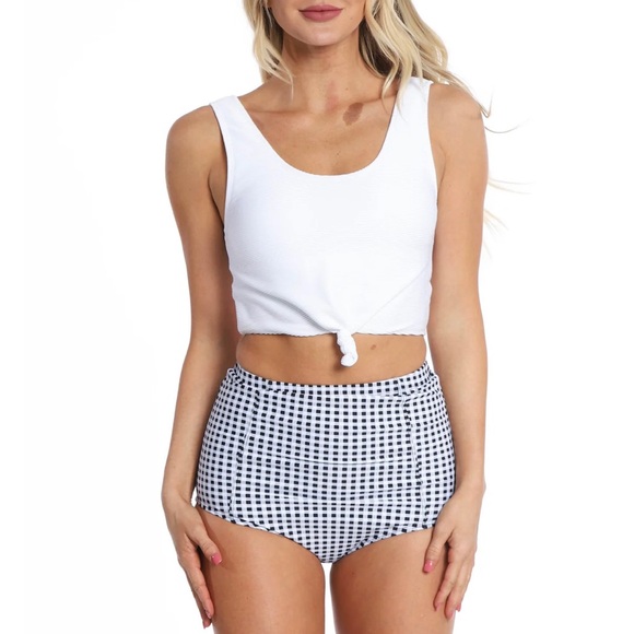 TRAVELER TOP | WHITE RIB KNIT - Picture 3 of 3